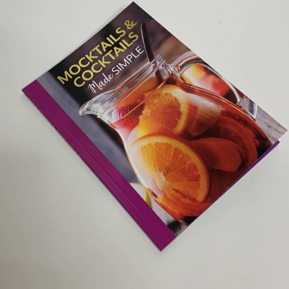 Book | Mocktails & Cocktails Made Simple | Sober Party | Drink Ideas Recipes
